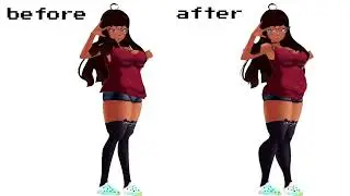 Pudgepire 3D Model Edit Showcase