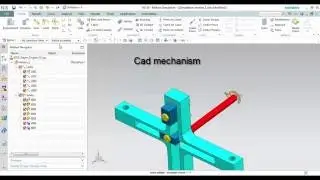 slider crank mechanism part 6 | nx motion simulation tutorials