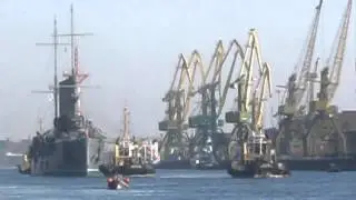 Аврора идёт! СПб морканал Канонерский