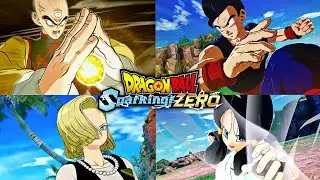 SPARKING ZERO ALL OUTFITS!! Android 18, Gohan, Goku, MasterRoshi, Tien, Krillin, And More!