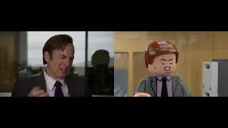 Better Call Saul LEGO Side by Side Reference