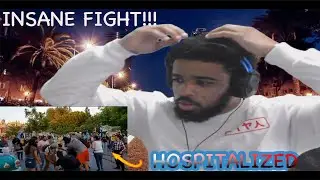 INSANE FIGHT AT DISNEY LAND FULL VIDEO (REACTION)!!!