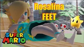 Rosalina Feet Super Mario Feet Soles [3DFeetSoles]