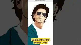 Python Programming Magic: Bringing Shah Rukh Khan to Life | #dunki #luttputtgaya