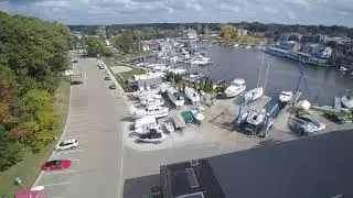 (4 of 5) South Haven Marina Drone Video - 10/9/2018