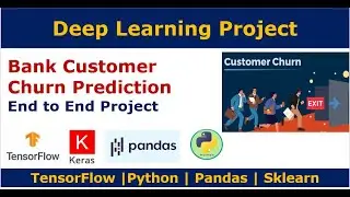 End To End Machine Learning | Deep Learning [Customer Churn Prediction]#artificialneuralnetwork