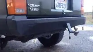 My DIY, Low Budget built bumpers for my XJ Cherokee