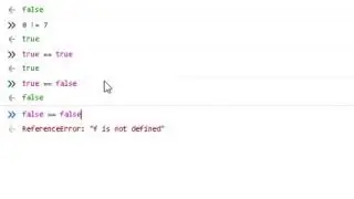 Learning Programming with Javascript #4 - Boolean Conditions and Types
