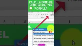🟢Calcula un BONO DE PUNTUALIDAD 🟢 