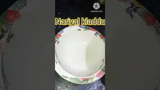 Nariyal k laddu/coconut laddu/kache nariyal ki recipe#viral #trending #deliciousfood #ladfu