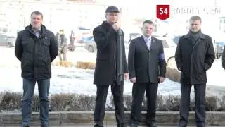Митинг и шествие ЛДПР в Новосибирске
