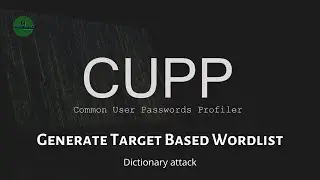 how to generate wordlist | dictionary attack word list | wordlist,cupp,python cupp.py ??