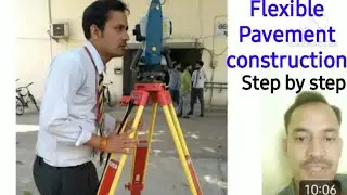 Flexible Pavement construction Step by step process |  FLEXIBLE PAVEMENTS Layers Part 1