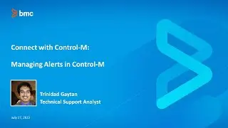CWCM: Managing Alerts in Control-M