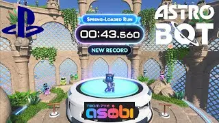 Astro Bot - SPRING-LOADED RUN CHALLENGE!