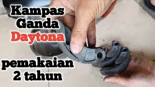 Kampas Ganda Daytona setelah pemakaian selama 2 tahunan