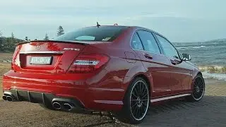 Mercedes Benz C63 AMG - Acceleration 0-100km/h, Dyno Drift and Sound