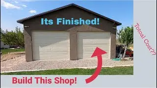 Build Your Own Garage 25'x34' (Part2)