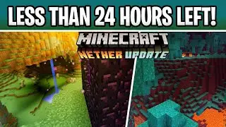 Minecraft 1.16 Out In Less Than 24 Hours! Nether Update Final Preperations!!!