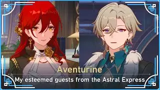 Meeting Aventurine for the First Time - Cutscene | Honkai: Star Rail