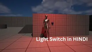 How to Switch a Light On and Off with a Button in Unreal Engine 5 in {HINDI}