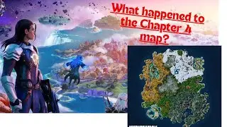 WHAT HAPPENED TO THE CHAPTER 4 MAP? #fortnitebattleroyale