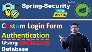 [HINDI]🔒Spring Security Custom Login Example Using Thymeleaf | Spring Security Tutorial | CodeMyth