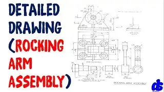 Detailed Drawing for Rocking arm assembly