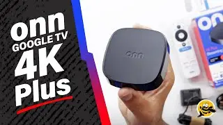 onn 4K Plus Google TV from Walmart - Unboxing, Setup & First Review!