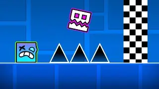 Playing Geometry Dash Multiplayer Minigames!