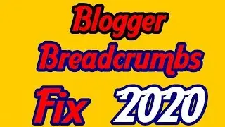 How to Fix Breadcrumbs Error 2020 Urdu Hindi