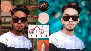 100% 😱 New Trick💡 | HD FACE SMOOTH+WHITE ⚪ PHOTO EDITING || AUTODESK SKETCHBOOK PHOTO EDITING