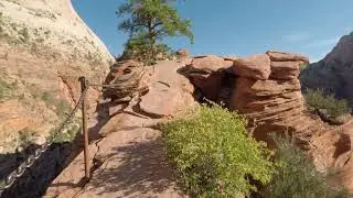 🥾Conquering Angels Landing: A Thrilling Climb in Zion National Park 🇺🇸