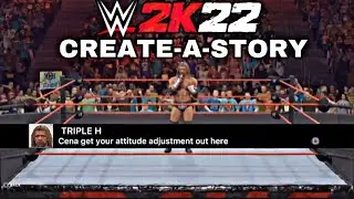 WWE 2K22 | How To Create A Story (Any Custom Stories/Storylines!)