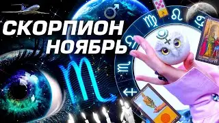 СКОРПИОН - ПРОГНОЗ НОЯБРЬ | ДИКИЕ СОБЫТИЯ ⭐️ ГОРОСКОП ТАРО | ШОК НОВОСТИ ЛЮБОВЬ И ПЛУТОН