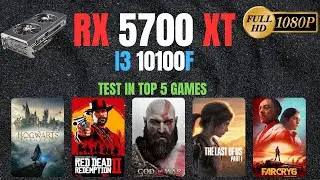RX 5700 XT + i3 10100F on 1080P Ultra Settings