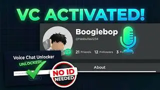 Roblox How To Get VC (NO ID OR NUMBER) *WORKING 2026*