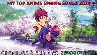 My Top 20 Anime Spring Openings & Endings Songs 2020