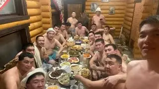 РУСЛАН ЛАЗУТА ДЛЯ 31 КАНАЛА. ПОЛИЦЕЙСКАЯ БРАТВА В САУНЕ. НАШИ ДНИ. ОСА СЕМЕЙ (на казахском языке)