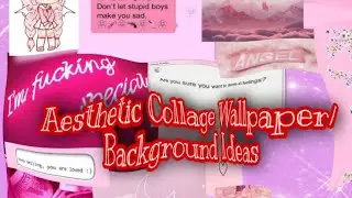 ♡AESTHETIC COLLAGE WALLPAPER/ BACKGROUND IDEAS ♡...... Aesthetic  Background