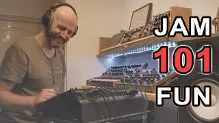 😀 I had fun with #dawless jam 101 // Roland MC-707 and friends 😀