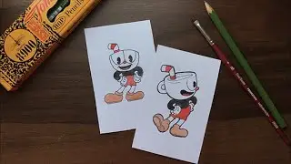How to Draw Cuphead - A Rubber Hose Tutorial