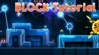 Cybernetic Crescent Block Design Tutorial | Geometry Dash 2.11 - JoniDash