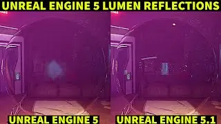 Unreal Engine 5.1 High Quality Translucency Reflections