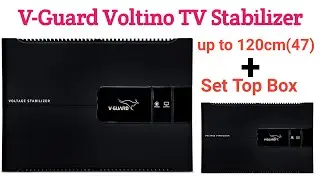 V Guard Voltino TV Stabilizer | Applicable for Smart TVs up to 120cm