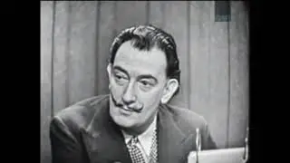 1957 год Сальвадор Дали на шоу 