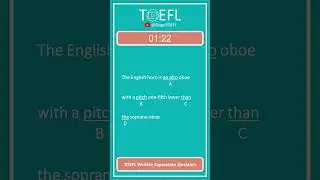 TOEFL Grammar Practice 