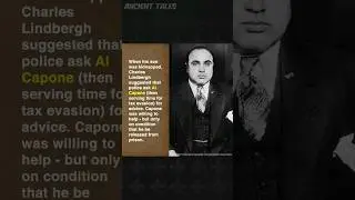 The Lindbergh baby kidnapping in 1932 😨#alcapone #history