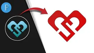 Monogram Logo Design Pixellab | Pixellab Logo Editing | Logo Design Course