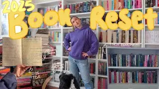 Let's reset! *Book edition* 📖🌟| New notion, reading journal, unhaul and more